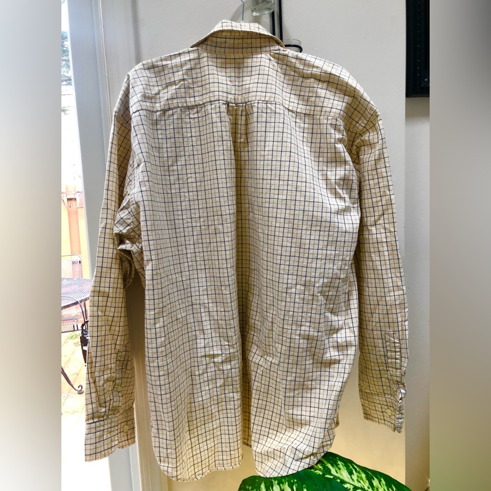 2 - XL Gap Shirts Long & Short Sleeve Excellent Condition Green & Pale Yellow - Picture 7 of 9